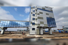 Завершено остекление терминала международного аэропорта в Уфе